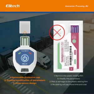 Máy ghi dữ liệu nhiệt độ dùng 1 lần Elitech TinyUSB