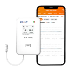 Nhiệt ẩm kế tự ghi Elitech RCW-360Pro 4G