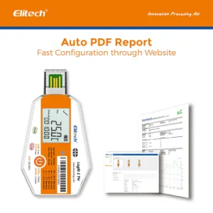 Máy ghi dữ liệu nhiệt độ và độ ẩm dùng một lần Elitech LogEt-1TH